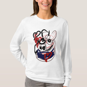 Camiseta Corações de porco X