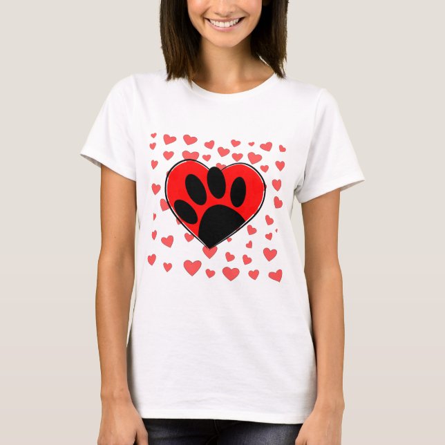 Camiseta Corações do Cão ao Lover (Frente)