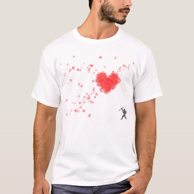 Camiseta Corações do Cupido (Frente)