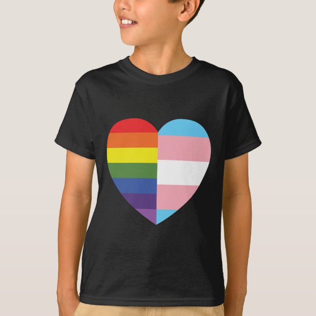 Camiseta Corações do orgulho! (Frente)