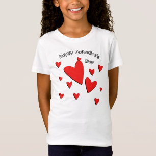Camiseta Corações dos namorados