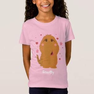 Camiseta Corações e Estrelas Snuffy Gráfico