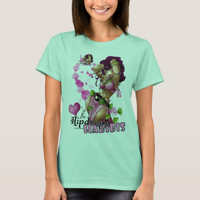 Camiseta Corações e Hipdrops (Frente)