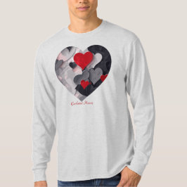 Camiseta Corações Enfeitiçados