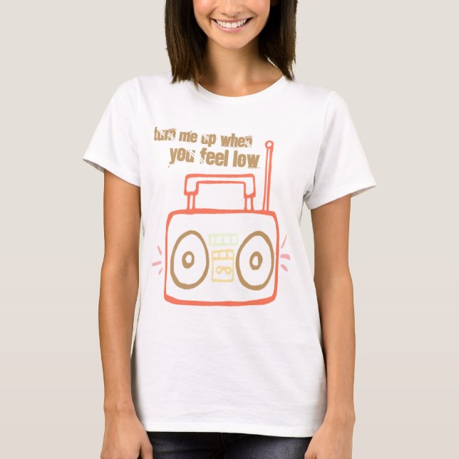 Camiseta Corações estereofónicos (Frente)