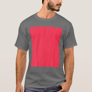 Camiseta Corações Felizes Batem Juntos Padrões Rosa