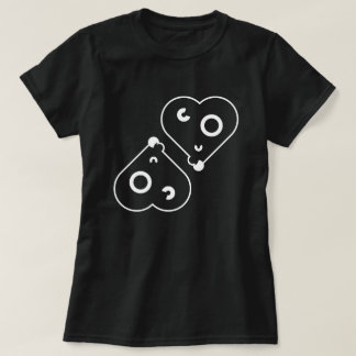 Camiseta Corações Geométricos Abstratos | Gráfico Simbólico