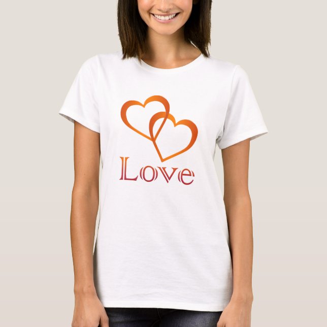 Camiseta Corações Interligados (Frente)