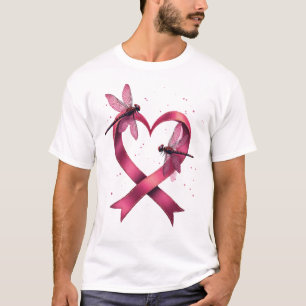 Camiseta Corações Libélulas Homens Mulheres Criança