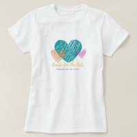 Corações para Artes, Coração Teal, Editável