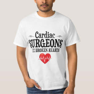 Camiseta Corações quebrados do reparo engraçado dos
