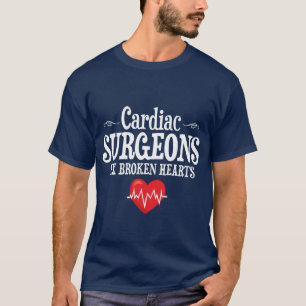 Camiseta Corações quebrados do reparo engraçado dos
