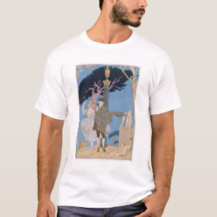 Camiseta Corações quebrados, estátuas quebradas, ilustra