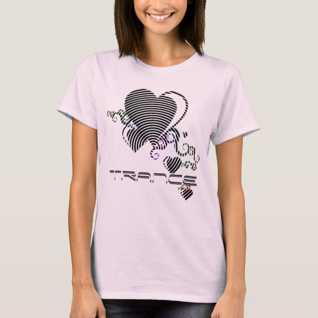 Camiseta Corações rabugentos. (Frente)