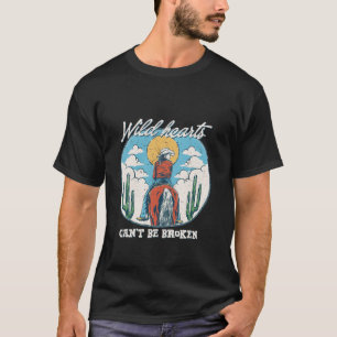 Camiseta Corações Selvagens Não Podem Ser Domados Cowgirl M