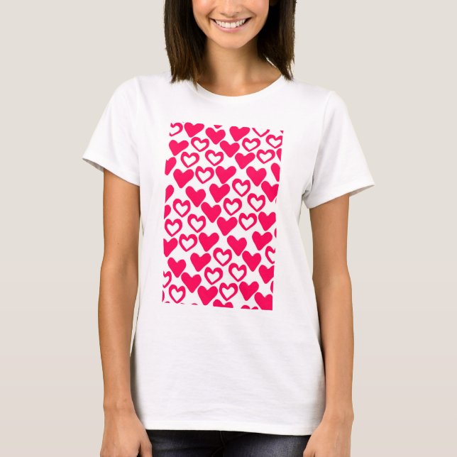 Camiseta Corações simples 2014 (Frente)