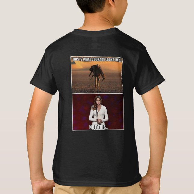 Camiseta coragem (Verso)