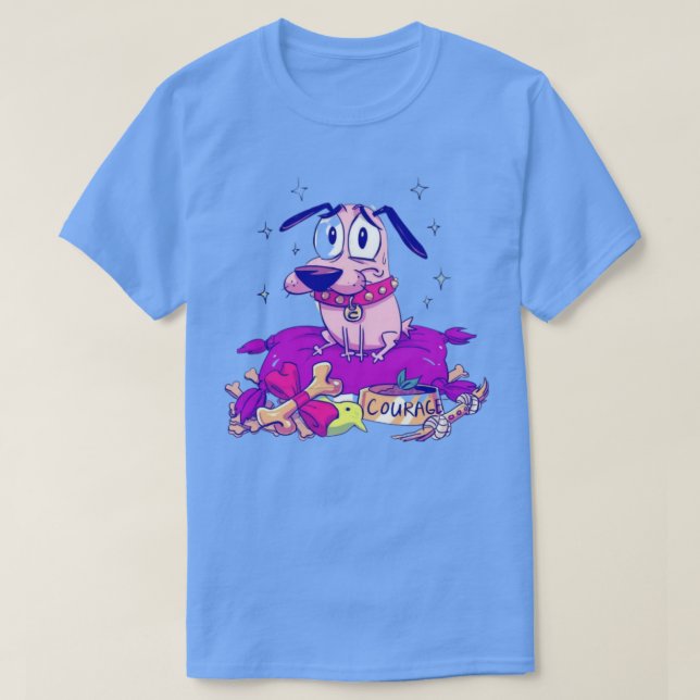 Camiseta Coragem ao Cachorro (Frente do Design)
