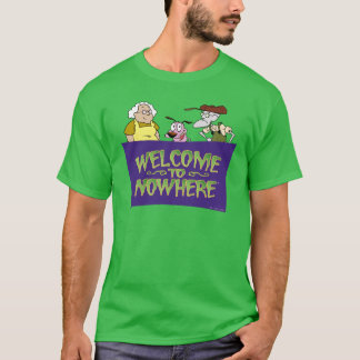 Camiseta Coragem ao Cachorro | Bem-Vindo A Nenhum Lugar