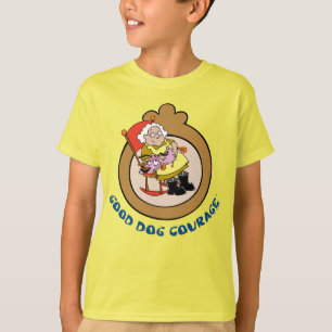 Camiseta Coragem ao Cachorro Coragem de Bom Cão