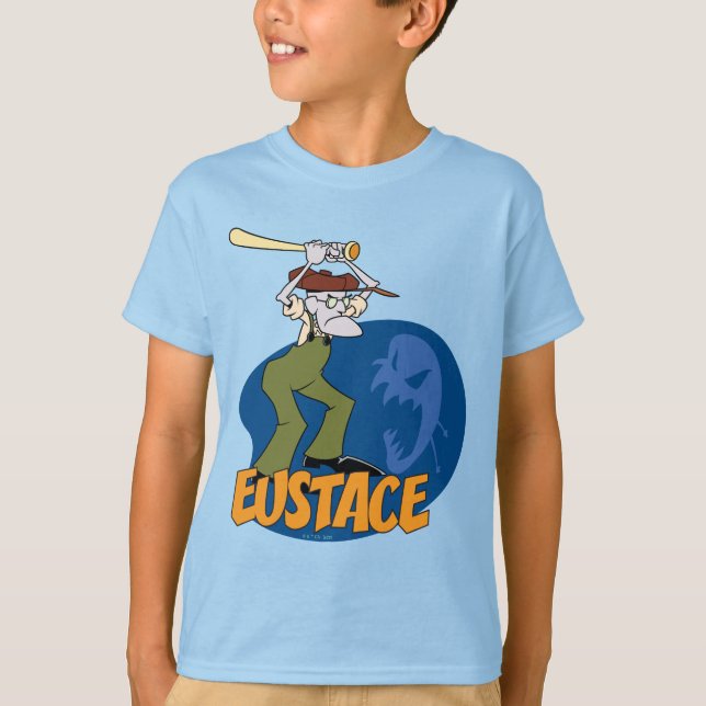 Camiseta Coragem ao Cachorro | Eustace Graphic (Frente)