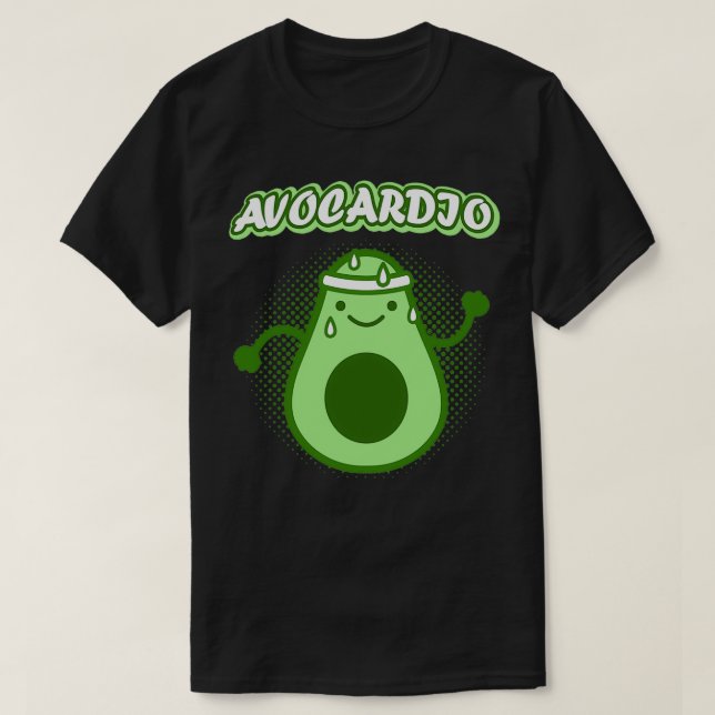 Camiseta Coragem bonita Avocado (Frente do Design)