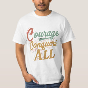 Camiseta Coragem Conquista Todos 💕 💕 🙋 ♂️ 💕 🙋 ♂️
