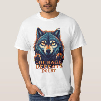 Camiseta Coragem Derrota Dúvida