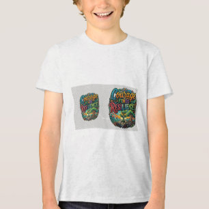 Camiseta Coragem Encontra Resiliência