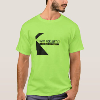 Camiseta Coragem lutar o t-shirt - personalizado