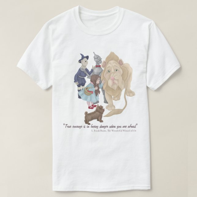 Camiseta Coragem Verdadeira (Frente do Design)