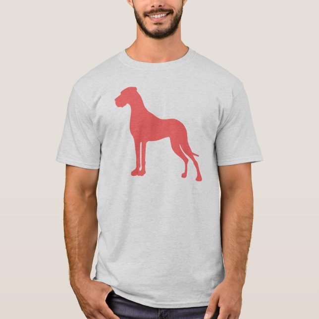 Camiseta Coral Great Dane (Frente)