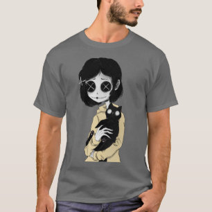 Camiseta Coraline engraçado