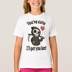 Camiseta Corante Bonito de Grim com coração romântico