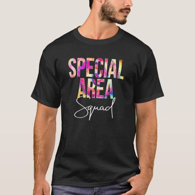 Camiseta Corante De Esquadrão Especial De Volta À Apprecia  (Frente)