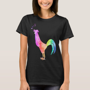 Camiseta Corante de gravata Galinha