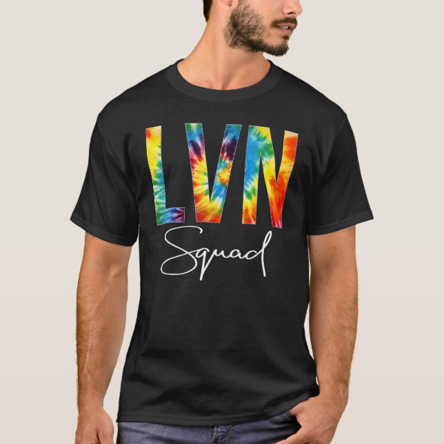 Camiseta Corante Do Dia De Apreciação Do Esquadrão Da Lvn P (Frente)