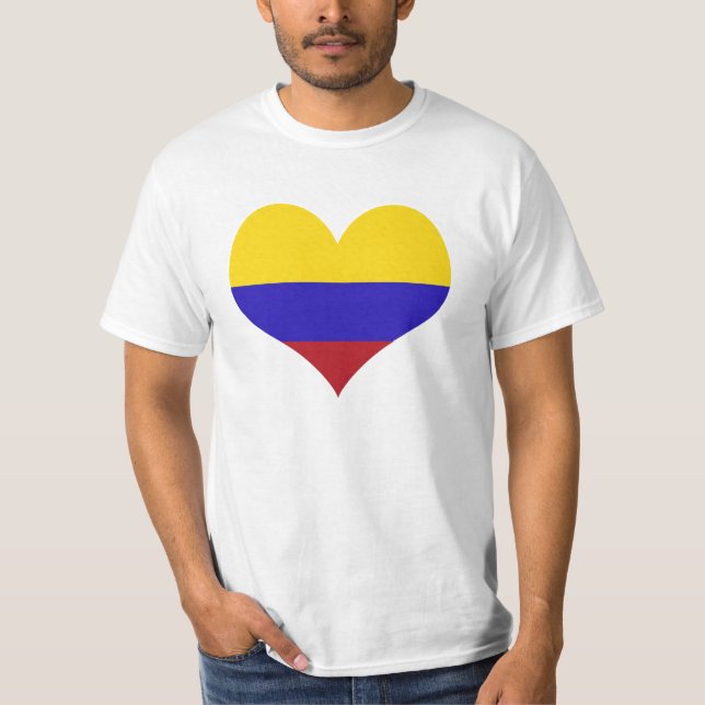 Camiseta Corazon de Colômbia (Frente)