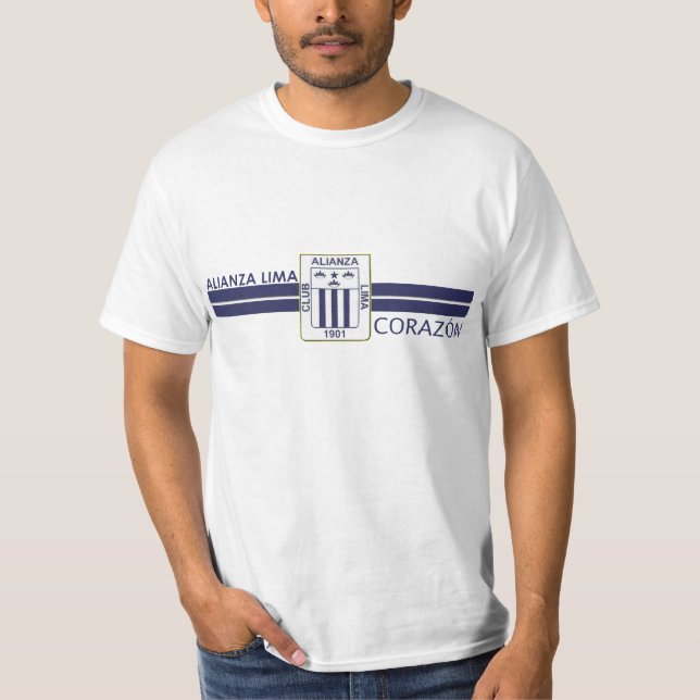 Camiseta Corazon do Alianza Lima (Frente)