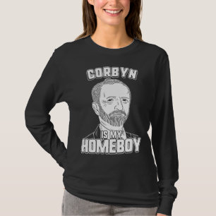 Camiseta Corbyn é meu parceiro gráfico Jeremy Corbyn