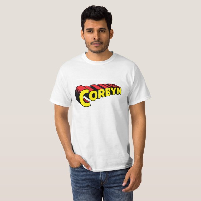 Camiseta Corbyn super (Frente Completa)