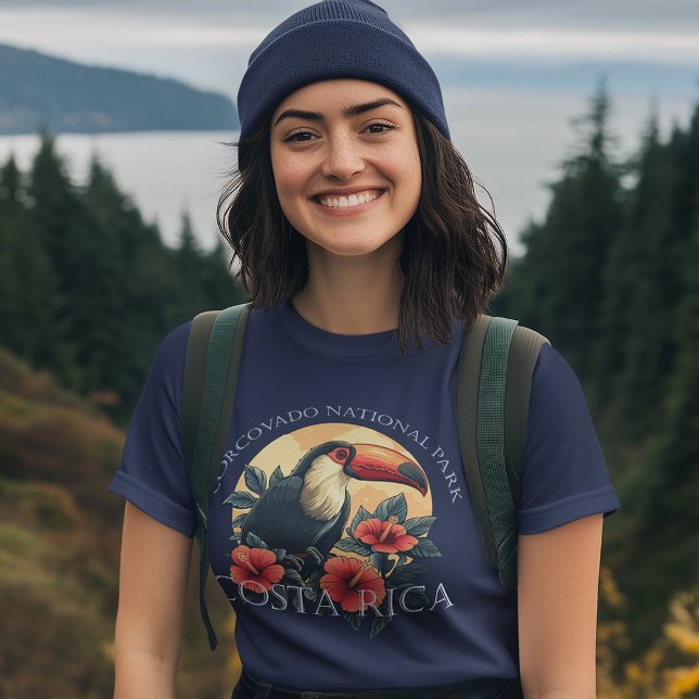 Camiseta Corcovado Costa Rica Toucan (Criador carregado)