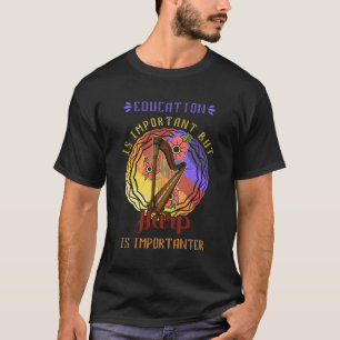 Camiseta Corda Clássica Musical de Captura de Instrumentos