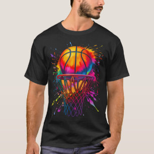 Camiseta Corda de Basquete Colorida Coresplash