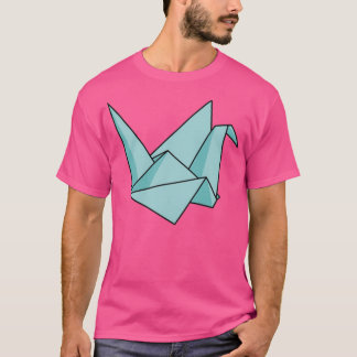 Camiseta Corda de papel de aves Origami, simples corda de l