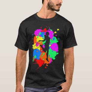 Camiseta Corda de salto para o treino para mulheres saltado