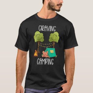 Camiseta Corda do Urso de Acampamento do Urso de Arrasto