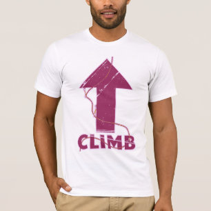 Camiseta Corda escalada do topo