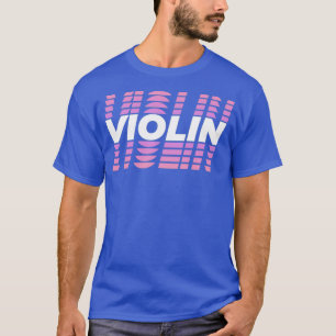 Camiseta corda musical violino