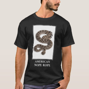 Camiseta Corda Nope Americana - Perigo para Cobra de Cascav